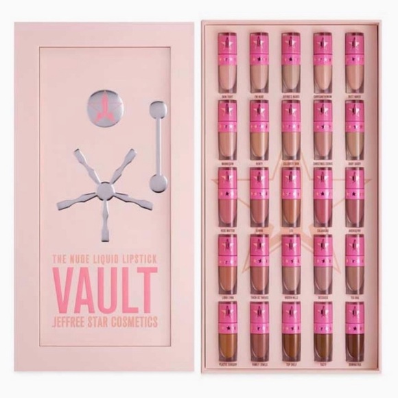 Jeffree Star Cosmetics THE BLOOD SUGAR RED Liquid Lipstick Lip Vault NUDE VAULT - Picture 6 of 9